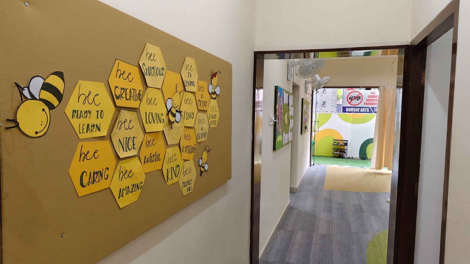 Thoughtfully designed classroom for young children